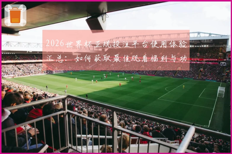 2026世界杯正规投注平台使用体验汇总：如何获取最佳观看福利与功能介绍